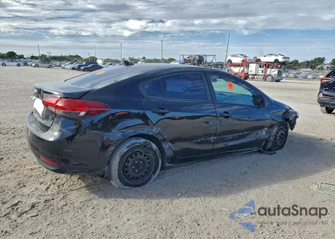 2017 Kia Forte Lx из США, поврежденный, VIN 3KPFK4A74HE075911
